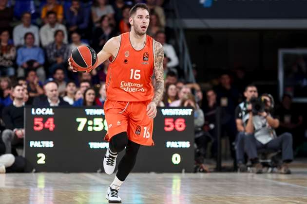 November 17, 2023, Barcelona, Spain: BARCELONA, SPAIN - NOVEMBER 17: .Stefan Jovic of Valencia Basket during the Turkish Airlines Euroleague match between FC Barcelona, Barca and Valencia Basket at the Palau Blaugrana on November 17, 2023 in Barcelona, Spain Barcelona Spain - ZUMAd159 20231117_zia_d159_101 Copyright: xDavidxRamirezx