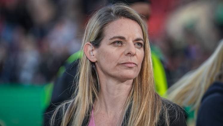 21.11.2023; Fußball Weltmeisterin Nia Künzer soll neue DFB Chefin für den Frauenfussball werden - Archivfoto Personalie, Deutscher Fussballbund, Nationalmannschaft, Porträt Kuenzer