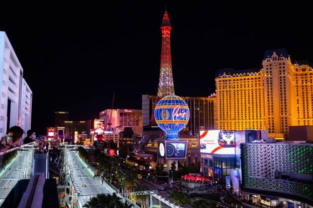 81 Oscar Piastri (AUS, McLaren F1 Team), F1 Grand Prix of Las Vegas at Las Vegas Strip Circuit on November 19, 2023 in Las Vegas, United States of America. (Photo by HOCH ZWEI) Las Vegas United States of America