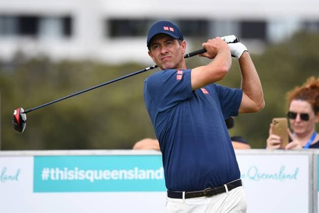 AUSTRALIAN PGA, Golf Herren GOLF PRO AM, Adam Scott is seen during the Pro AM, at the Royal Queensland Golf Club in Brisbane, Wednesday, November 22, 2023. ( NO ARCHIVING, EDITORIAL USE ONLY, NO USE IN BOOKS WITHOUT CONSENT BRISBANE QUEENSLAND AUSTRALIA  Copyright: xJONOxSEARLEx 20231122001868312503