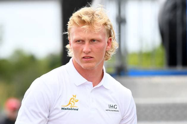 AUSTRALIAN PGA, Golf Herren GOLF PRO AM, Wallabies player Carter Gordon is seen at the Pro Am at the Royal Queensland Golf Club in Brisbane, Wednesday, November 22, 2023. ( NO ARCHIVING, EDITORIAL USE ONLY, NO USE IN BOOKS WITHOUT CONSENT BRISBANE QUEENSLAND AUSTRALIA  Copyright: xJONOxSEARLEx 20231122001868314989