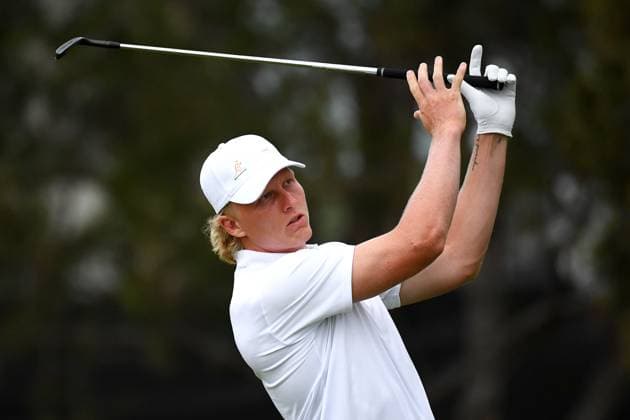AUSTRALIAN PGA, Golf Herren GOLF PRO AM, Wallabies players Carter Gordon plays a shot during the Pro AM, at the Royal Queensland Golf Club in Brisbane, Wednesday, November 22, 2023. ( NO ARCHIVING, EDITORIAL USE ONLY, NO USE IN BOOKS WITHOUT CONSENT BRISBANE QUEENSLAND AUSTRALIA  Copyright: xJONOxSEARLEx 20231122001868337565