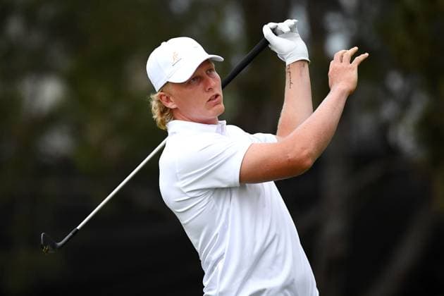 AUSTRALIAN PGA, Golf Herren GOLF PRO AM, Wallabies players Carter Gordon plays a shot during the Pro AM, at the Royal Queensland Golf Club in Brisbane, Wednesday, November 22, 2023. ( NO ARCHIVING, EDITORIAL USE ONLY, NO USE IN BOOKS WITHOUT CONSENT BRISBANE QUEENSLAND AUSTRALIA  Copyright: xJONOxSEARLEx 20231122001868337582