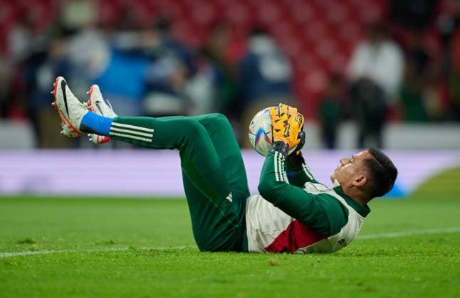 RECORD DATE NOT STATED CONCACAF NATIONS LEAGUE 2022-2023 Mexico vs Honduras CFV Luis Malagon of Mexico during the game Mexican national team, Nationalteam (Mexico) vs Honduras, corresponding to the Quarterfinals second Leg of the Concacaf Nations League 2023-2024, at Azteca, on November 21, 2023. <br><br> Luis Malagon de Mexico durante el partido Seleccion Nacional Mexicana (Mexico) vs Honduras, correspondiente a Cuartos de Final Vuelta de la Liga de Naciones de Concacaf 2023-2024, en el Estadio Azteca, el 21 de Noviembre de 2023. CIUDAD DE MEXICO CDMX MEXICO  Copyright: xDavidxLeahx 20231121200155_CNL_CFV_MEX_HON_MALAGON81