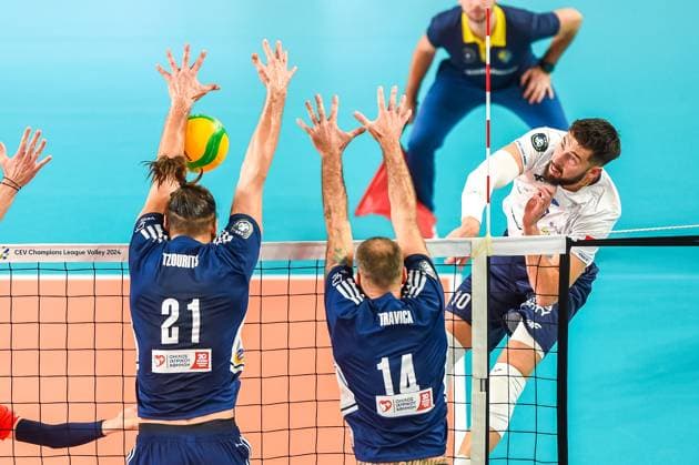 Kedzierzyn-Kozle, 22.11.2023 SIATKOWKA LIGA MISTRZOW W PILCE SIATKOWEJ MEZCZYZN CEV CHAMPIONS LEAGUE VOLLEY MEN 2023 2024 Grupa Azoty ZAKSA Kedzierzyn-Kozle - Olympiakos Pireus NZ BARTOSZ BEDNORZ FOT. MIROSLAW SZOZDA 400mm.pl NEWSPIX.PL --- Newspix.pl  20231122-SZO_0766
