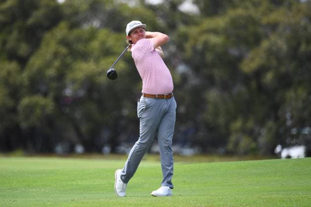 GOLF AUSTRALIAN PGA, Golf Herren Cameron Smith plays a shot during round 1 of the 2023 Fortinet Australian PGA Championship in Brisbane, Thursday, November 23, 2023. ( NO ARCHIVING, EDITORIAL USE ONLY, NO USE IN BOOKS WITHOUT CONSENT BRISBANE QUEENSLAND AUSTRALIA  Copyright: xJONOxSEARLEx 20231123001868626940