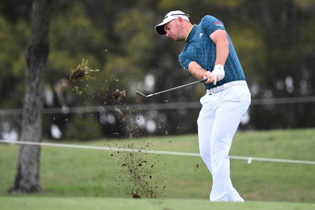Sport Bilder des Tages GOLF AUSTRALIAN PGA, Golf Herren Lucas Herbert plays a shot during round 1 of the 2023 Fortinet Australian PGA Championship in Brisbane, Thursday, November 23, 2023. ( NO ARCHIVING, EDITORIAL USE ONLY, NO USE IN BOOKS WITHOUT CONSENT BRISBANE QUEENSLAND AUSTRALIA  Copyright: xJONOxSEARLEx 20231123001868666186