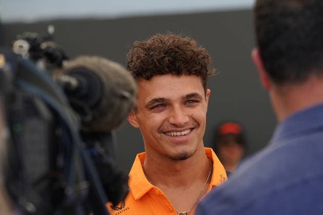 Formula 1 Etihad Airways Abu Dhabi Grand Prix 2023 23.11.2023, Yas Marina Circuit, Abu Dhabi, Formula 1 Etihad Airways Abu Dhabi Grand Prix 2023 , im Bild Lando Norris (GBR), McLaren F1 Team