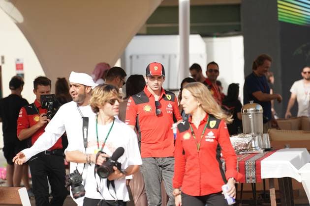 Formula 1 Etihad Airways Abu Dhabi Grand Prix 2023 23.11.2023, Yas Marina Circuit, Abu Dhabi, Formula 1 Etihad Airways Abu Dhabi Grand Prix 2023 , im Bild Charles Leclerc (MCO), Scuderia Ferrari