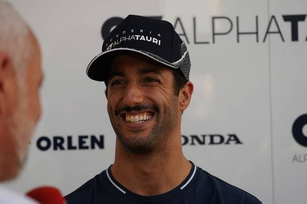 Formula 1 Etihad Airways Abu Dhabi Grand Prix 2023 23.11.2023, Yas Marina Circuit, Abu Dhabi, Formula 1 Etihad Airways Abu Dhabi Grand Prix 2023 , im Bild Daniel Ricciardo (AUS), Scuderia AlphaTauri
