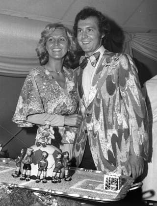 30. Geburtstag 10.09.1975 Brigitte und Franz Beckenbauer Fran 30.Geb. *** 30th birthday 10 09 1975 Brigitte and Franz Beckenbauer Fran 30th birthday