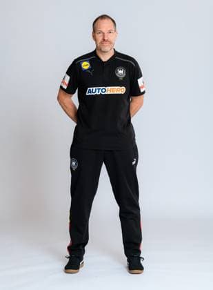 Muenchen, Deutschland 29. Oktober 2023: Handball DHB Maenner - Fotoshooting Torwarttrainer Mattias Andersson (Deutschland) Muenchen Bayern Deutschland