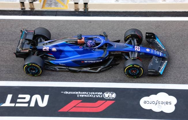 23 Alexander Albon (THA, Williams Racing), F1 Grand Prix of Abu Dhabi at Yas Marina Circuit on November 25, 2023 in Abu Dhabi, United Arab Emirates. (Photo by HOCH ZWEI) Abu Dhabi United Arab Emirates