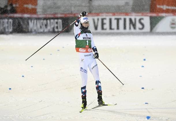 Bilder des Jahres 2023, Sport 11 November Sport Themen der Woche KW47 Jarl Magnus Riiber of Norway reacts during men s Nordic Combined 10km Individual Gundersen cross-country skiing competition at the FIS World Cup Ruka Nordic Opening event in Kuusamo, Finland, on November 25, 2023. Kuusamo Finland LKFTJK20231125154325UDGC  Copyright: xHeikkixSaukkomaax LKFTJK20231125154325UDGC
