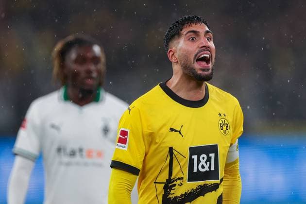 25.11.2023, Fussball, Saison 2023 2024, 1. Bundesliga, 12. Spieltag, Borussia Dortmund - Borussia Mönchengladbach, Emre Can (Borussia Dortmund), Dortmund Signal Iduna Park NRW Deutschland xRHR-FOTO DEx Copyright: DennisxEwert RHR-FOTOx RHR-FOTO DE
