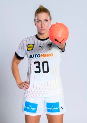 Handball, Frauen: Lehrgang Grosswallstadt Jenny Behrend (Deutschland) Grosswallstadt Sporthotel Deutschland