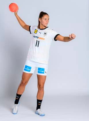 Handball, Frauen: Lehrgang Grosswallstadt Xenia Smits (Deutschland) Grosswallstadt Sporthotel Deutschland