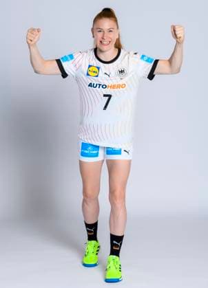 Handball, Frauen: Lehrgang Grosswallstadt Meike Schmelzer (Deutschland) Grosswallstadt Sporthotel Deutschland