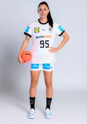 Handball, Frauen: Lehrgang Grosswallstadt Johanna Stockschläder Stockschlaeder (Deutschland) Grosswallstadt Sporthotel Deutschland