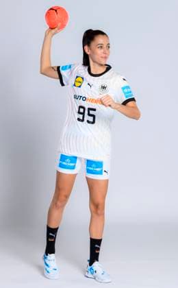 Handball, Frauen: Lehrgang Grosswallstadt Johanna Stockschläder Stockschlaeder (Deutschland) Grosswallstadt Sporthotel Deutschland