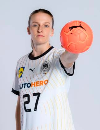 Handball, Frauen: Lehrgang Grosswallstadt Julia Maidhof (Deutschland) Grosswallstadt Sporthotel Deutschland