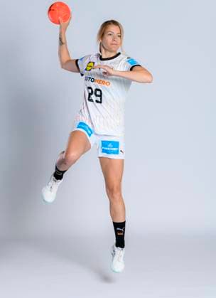 Handball, Frauen: Lehrgang Grosswallstadt Antje Döll Doell (Deutschland) Grosswallstadt Sporthotel Deutschland