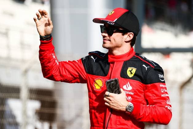 November 26, 2023, Abu Dhabi, United Arab Emirates: Charles Leclerc of Ferrari during drivers parade ahead of Formula 1 Abu Dhabi Grand Prix at Yas Marina Circuit on November 26, 2023 in Abu Dhabi, United Arab Emirates. Abu Dhabi United Arab Emirates - ZUMAz156 0368013866st Copyright: xBeataxZawrzelx