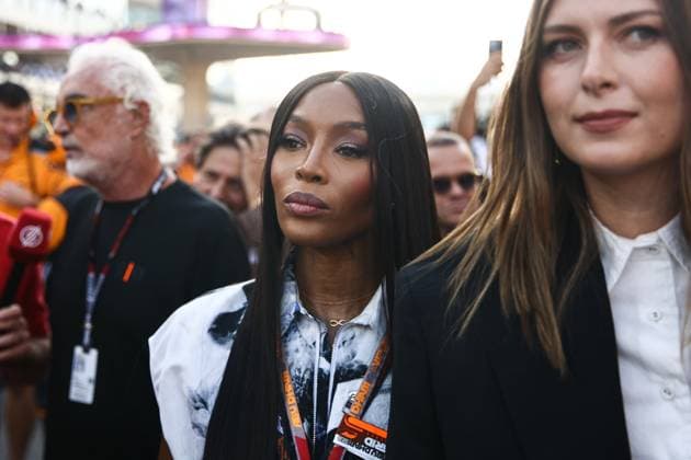 F1 Abu Dhabi Grand Prix 2023 Naomi Campbell and Maria Sharapova ahead of the Formula 1 Abu Dhabi Grand Prix at Yas Marina Circuit in Abu Dhabi, United Arab Emirates on November 26, 2023. Abu Dhabi United Arab Emirates  Copyright: xJakubxPorzyckix originalFilename:porzycki-f1abudha231126_npoI5.jpg