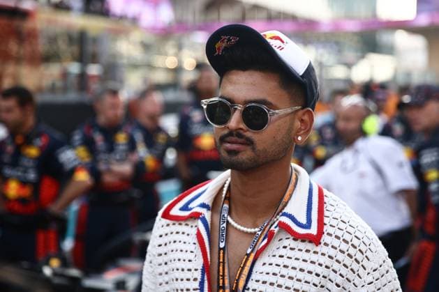 F1 Abu Dhabi Grand Prix 2023 Shreyas Iyer ahead of the Formula 1 Abu Dhabi Grand Prix at Yas Marina Circuit in Abu Dhabi, United Arab Emirates on November 26, 2023. Abu Dhabi United Arab Emirates  Copyright: xJakubxPorzyckix originalFilename:porzycki-f1abudha231126_npYuJ.jpg
