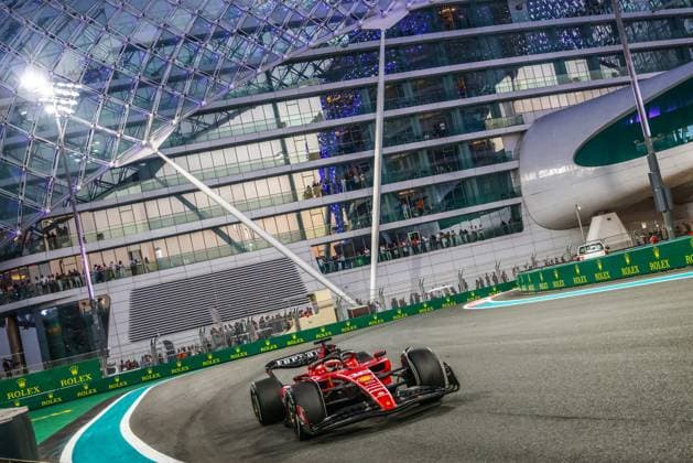 November 26, 2023, Abu Dhabi, United Arab Emirates: Charles Leclerc of Ferrari during Formula 1 Abu Dhabi Grand Prix at Yas Marina Circuit on November 26, 2023 in Abu Dhabi, United Arab Emirates. Abu Dhabi United Arab Emirates - ZUMAz156 0368043478st Copyright: xBeataxZawrzelx