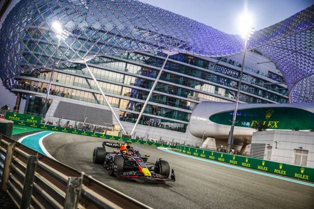 November 26, 2023, Abu Dhabi, United Arab Emirates: Max Verstappen of Red Bull Racing during Formula 1 Abu Dhabi Grand Prix at Yas Marina Circuit on November 26, 2023 in Abu Dhabi, United Arab Emirates. Abu Dhabi United Arab Emirates - ZUMAz156 0368043560st Copyright: xBeataxZawrzelx