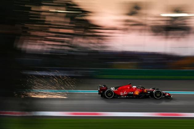 16 Charles Leclerc (MCO, Scuderia Ferrari), F1 Grand Prix of Abu Dhabi at Yas Marina Circuit on November 26, 2023 in Abu Dhabi, United Arab Emirates. (Photo by HOCH ZWEI) Abu Dhabi United Arab Emirates