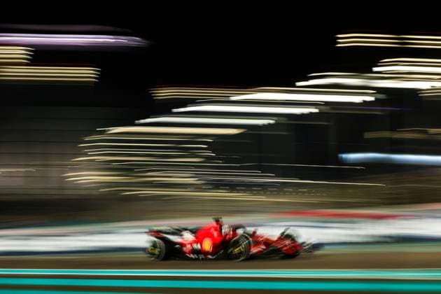 16 Charles Leclerc (MCO, Scuderia Ferrari), F1 Grand Prix of Abu Dhabi at Yas Marina Circuit on November 26, 2023 in Abu Dhabi, United Arab Emirates. (Photo by HOCH ZWEI) Abu Dhabi United Arab Emirates