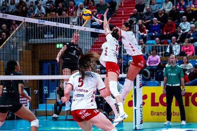 VBL Volleyball-Bundesliga; SC Potsdam - Rote Raben Vilsbiburg; 26.11.2023 VBL Volleyball-Bundesliga; SC Potsdam - Rote Raben Vilsbiburg; 26.11.2023 Copyright: xBEAUTIFULxSPORTS NicolxMarschallx