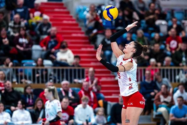VBL Volleyball-Bundesliga; SC Potsdam - Rote Raben Vilsbiburg; 26.11.2023 VBL Volleyball-Bundesliga; SC Potsdam - Rote Raben Vilsbiburg; 26.11.2023 Copyright: xBEAUTIFULxSPORTS NicolxMarschallx