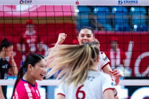 VBL Volleyball-Bundesliga; SC Potsdam - Rote Raben Vilsbiburg; 26.11.2023 VBL Volleyball-Bundesliga; SC Potsdam - Rote Raben Vilsbiburg; 26.11.2023 Copyright: xBEAUTIFULxSPORTS NicolxMarschallx