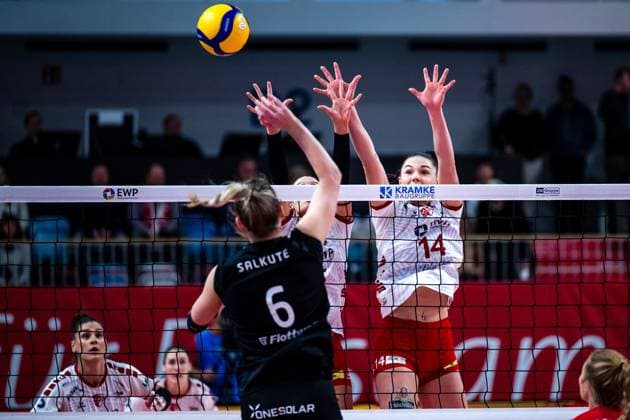 VBL Volleyball-Bundesliga; SC Potsdam - Rote Raben Vilsbiburg; 26.11.2023 VBL Volleyball-Bundesliga; SC Potsdam - Rote Raben Vilsbiburg; 26.11.2023 Copyright: xBEAUTIFULxSPORTS NicolxMarschallx