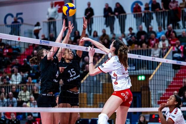 VBL Volleyball-Bundesliga; SC Potsdam - Rote Raben Vilsbiburg; 26.11.2023 VBL Volleyball-Bundesliga; SC Potsdam - Rote Raben Vilsbiburg; 26.11.2023 Copyright: xBEAUTIFULxSPORTS NicolxMarschallx