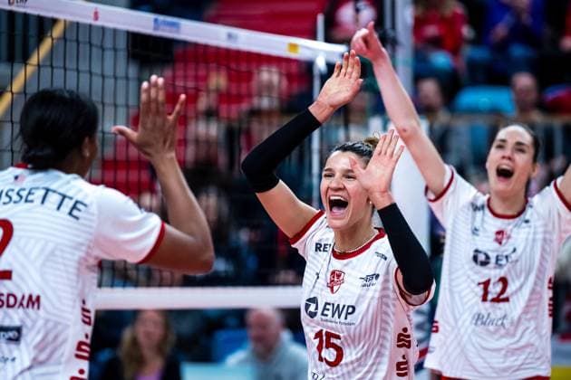 VBL Volleyball-Bundesliga; SC Potsdam - Rote Raben Vilsbiburg; 26.11.2023 VBL Volleyball-Bundesliga; SC Potsdam - Rote Raben Vilsbiburg; 26.11.2023 Copyright: xBEAUTIFULxSPORTS NicolxMarschallx