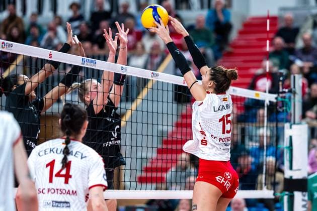 VBL Volleyball-Bundesliga; SC Potsdam - Rote Raben Vilsbiburg; 26.11.2023 VBL Volleyball-Bundesliga; SC Potsdam - Rote Raben Vilsbiburg; 26.11.2023 Copyright: xBEAUTIFULxSPORTS NicolxMarschallx