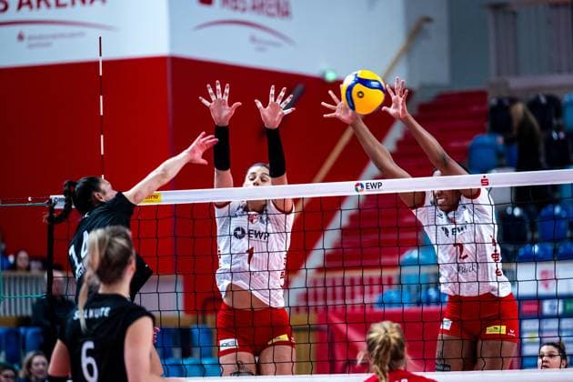 VBL Volleyball-Bundesliga; SC Potsdam - Rote Raben Vilsbiburg; 26.11.2023 VBL Volleyball-Bundesliga; SC Potsdam - Rote Raben Vilsbiburg; 26.11.2023 Copyright: xBEAUTIFULxSPORTS NicolxMarschallx