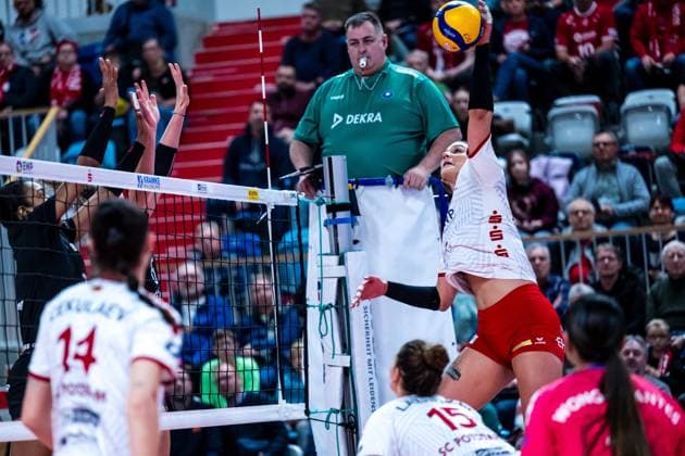 VBL Volleyball-Bundesliga; SC Potsdam - Rote Raben Vilsbiburg; 26.11.2023 VBL Volleyball-Bundesliga; SC Potsdam - Rote Raben Vilsbiburg; 26.11.2023 Copyright: xBEAUTIFULxSPORTS NicolxMarschallx