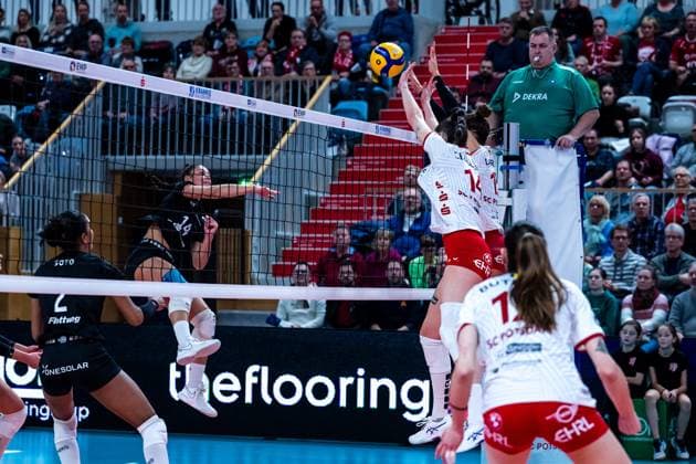 VBL Volleyball-Bundesliga; SC Potsdam - Rote Raben Vilsbiburg; 26.11.2023 VBL Volleyball-Bundesliga; SC Potsdam - Rote Raben Vilsbiburg; 26.11.2023 Copyright: xBEAUTIFULxSPORTS NicolxMarschallx