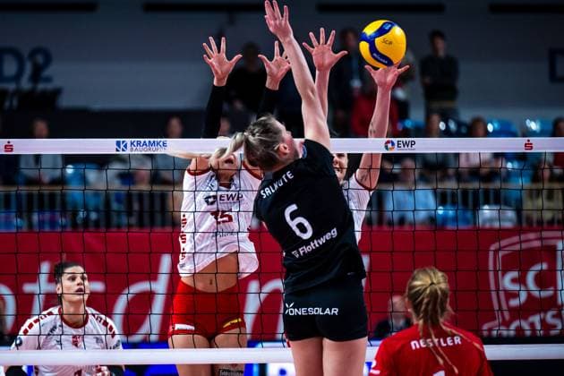 VBL Volleyball-Bundesliga; SC Potsdam - Rote Raben Vilsbiburg; 26.11.2023 VBL Volleyball-Bundesliga; SC Potsdam - Rote Raben Vilsbiburg; 26.11.2023 Copyright: xBEAUTIFULxSPORTS NicolxMarschallx