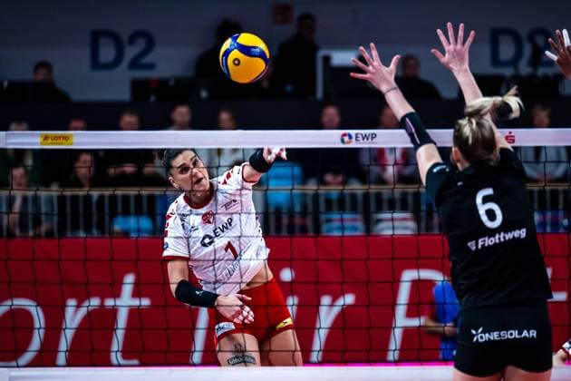 VBL Volleyball-Bundesliga; SC Potsdam - Rote Raben Vilsbiburg; 26.11.2023 VBL Volleyball-Bundesliga; SC Potsdam - Rote Raben Vilsbiburg; 26.11.2023 Copyright: xBEAUTIFULxSPORTS NicolxMarschallx