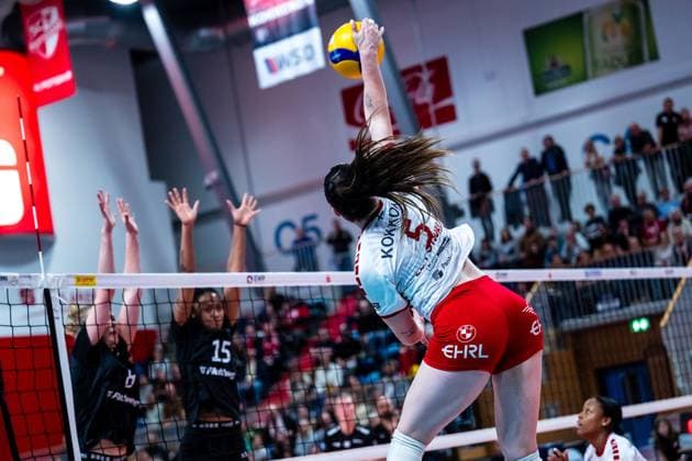 VBL Volleyball-Bundesliga; SC Potsdam - Rote Raben Vilsbiburg; 26.11.2023 VBL Volleyball-Bundesliga; SC Potsdam - Rote Raben Vilsbiburg; 26.11.2023 Copyright: xBEAUTIFULxSPORTS NicolxMarschallx