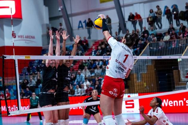 VBL Volleyball-Bundesliga; SC Potsdam - Rote Raben Vilsbiburg; 26.11.2023 VBL Volleyball-Bundesliga; SC Potsdam - Rote Raben Vilsbiburg; 26.11.2023 Copyright: xBEAUTIFULxSPORTS NicolxMarschallx