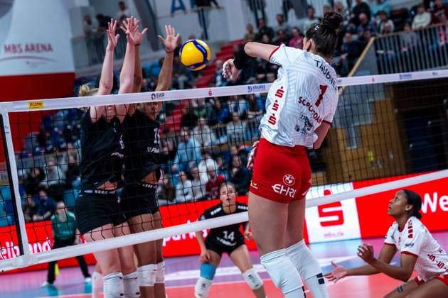 VBL Volleyball-Bundesliga; SC Potsdam - Rote Raben Vilsbiburg; 26.11.2023 VBL Volleyball-Bundesliga; SC Potsdam - Rote Raben Vilsbiburg; 26.11.2023 Copyright: xBEAUTIFULxSPORTS NicolxMarschallx