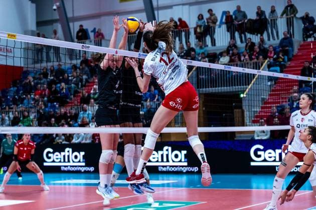 VBL Volleyball-Bundesliga; SC Potsdam - Rote Raben Vilsbiburg; 26.11.2023 VBL Volleyball-Bundesliga; SC Potsdam - Rote Raben Vilsbiburg; 26.11.2023 Copyright: xBEAUTIFULxSPORTS NicolxMarschallx