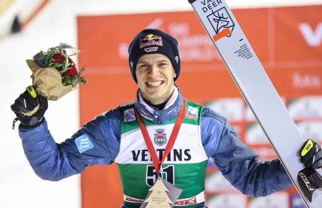 Bilder des Jahres 2023, Sport 11 November Sport Themen der Woche KW47 Sport Bilder des Tages NORDIC SKIING - FIS WC Ruka, Nordic Opening KUUSAMO,FINLAND,26.NOV.23 - NORDIC SKIING, Ski jumping, Skispringen, Ski, nordisch - FIS World Cup, Nordic Opening, large hill, men. Image shows Andreas Wellinger (GER).  GEPAxpictures xHaraldxSteiner